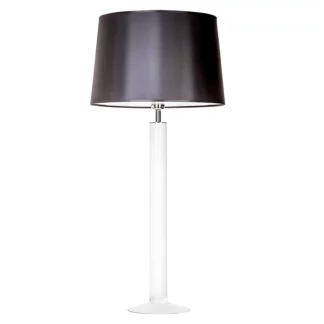 Lampa stołowa Fjord - kolor biały, połysk, Czarny - L207164247