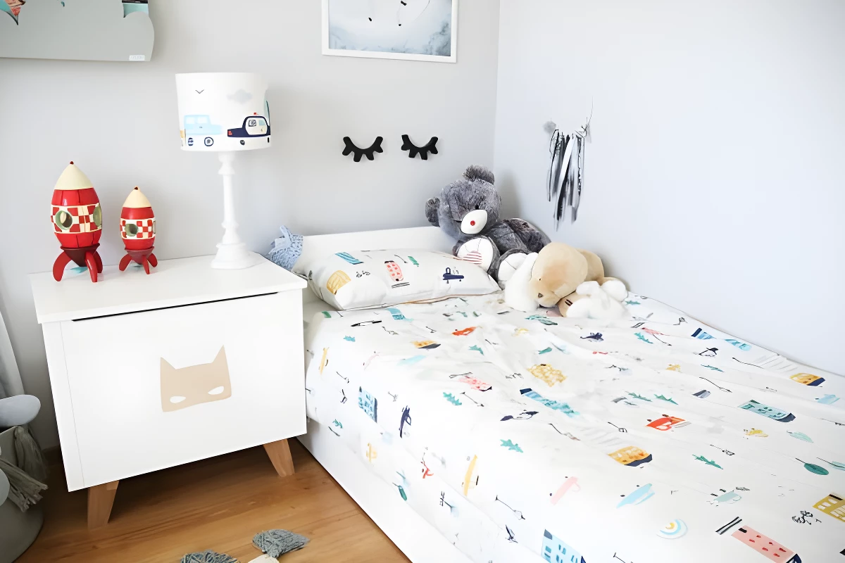 Lampa stołowa City Transport - kolor biały - CITY TRASPORT TB