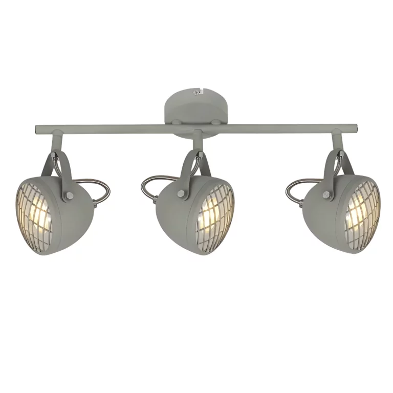 Metalowa lampa sufitowa Pent - 3 metalowe reflektory do pokoju