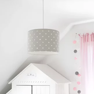 Lampa wisząca Lovely Dots - kolor Szary - LOVELY DOTS GREY PENDANT