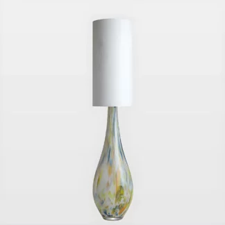 Lampa stołowa Cętki - kolor biały, żółty, Niebieski, Zielony - LGH0589