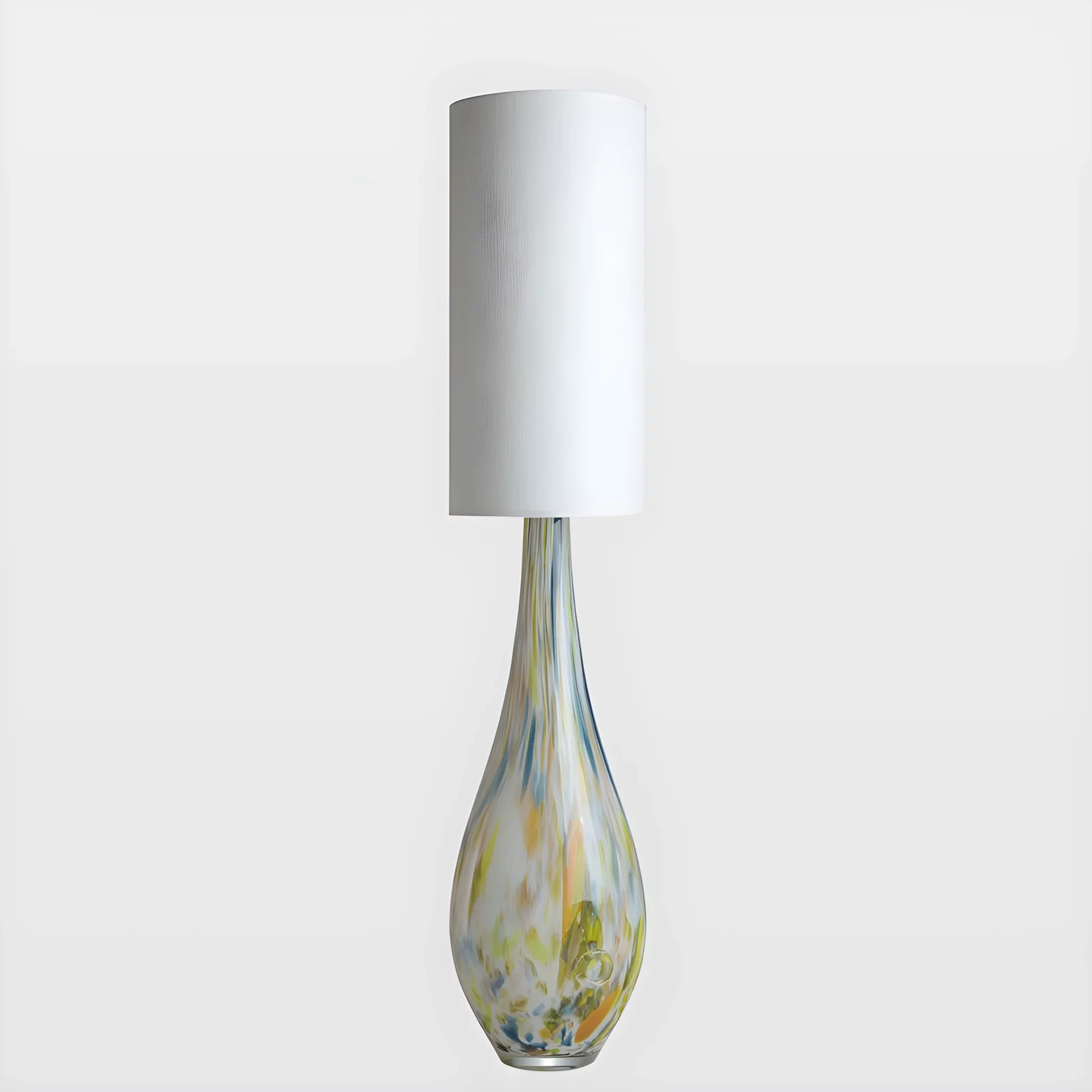 Lampa stołowa Cętki - kolor biały, żółty, Niebieski, Zielony - LGH0589