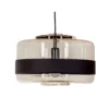 Szklana lampa wisząca Umbriel Wide - bursztynowa
