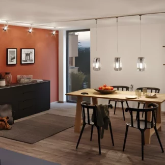 Szklany klosz Drio - szkło dymne,URail 2Easy