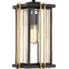 Lampa wisząca Goldenrod - kolor brązowy, transparentny - QZ/GOLDENROD8/M