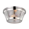 Lampa sufitowa Sutton - kolor srebrny, transparentny - FE/HARROW/F