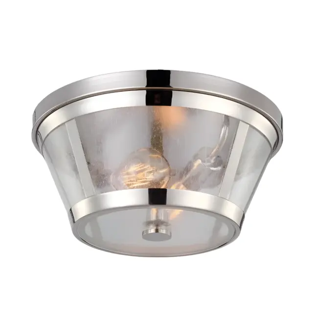 Lampa sufitowa Sutton - kolor srebrny, transparentny - FE/HARROW/F
