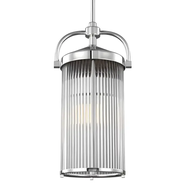 Lampa wisząca Paulson - kolor srebrny, transparentny - FE/PAULSON/3P