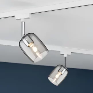 Szklany reflektor Blossom do minimalistycznej kuchni