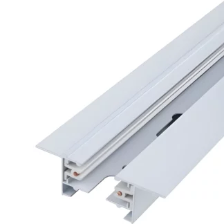 Szyna wpuszczana w sufit - biała, 2m
