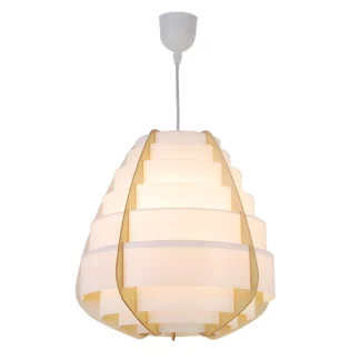 Wisząca lampa Nagoja do pokoju dziennego