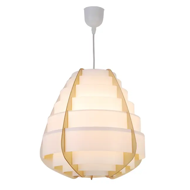 Wisząca lampa Nagoja do pokoju dziennego