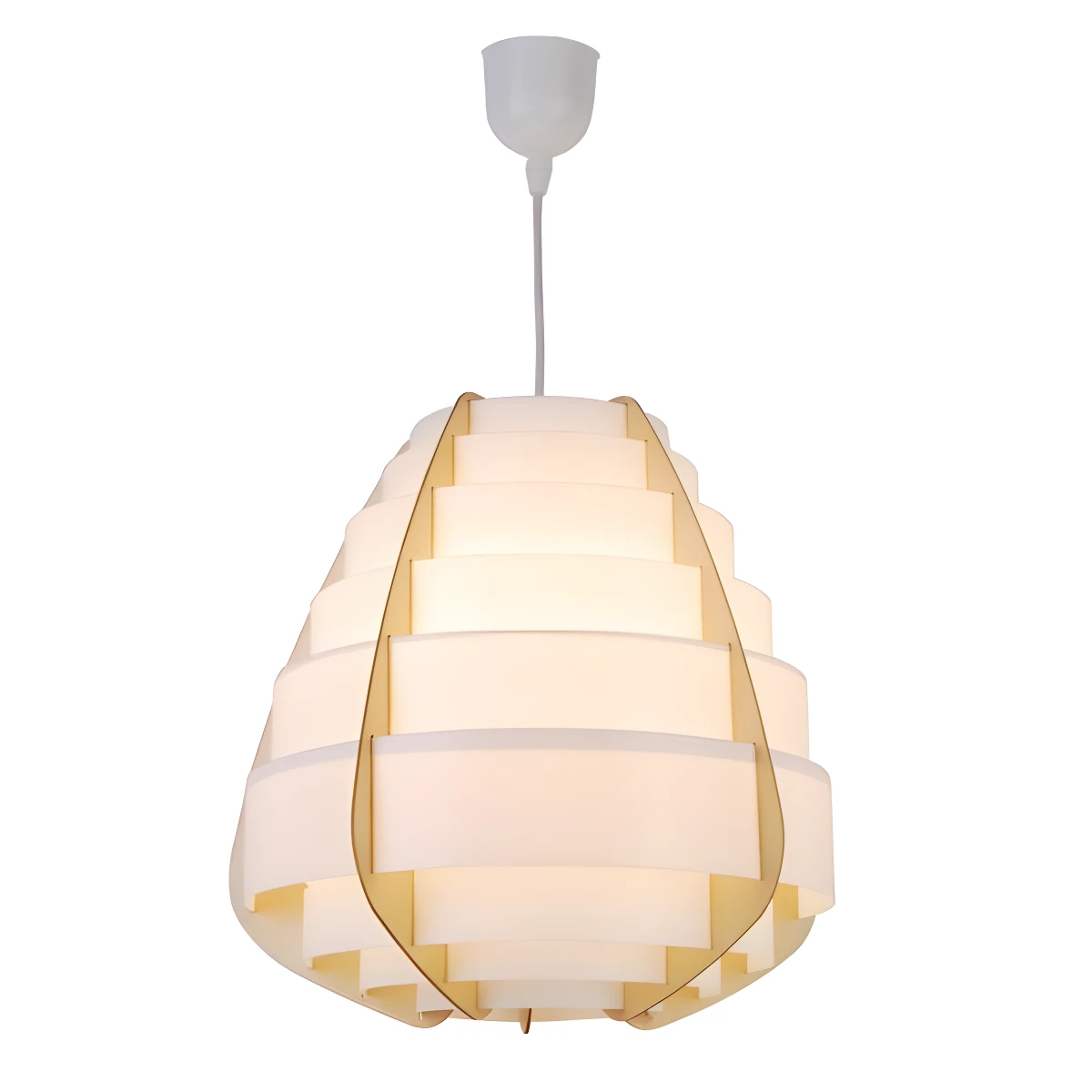 Wisząca lampa Nagoja do pokoju dziennego