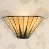 Lampa ścienna Dark Star - Interiors - szklana, beżowa