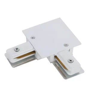 Wpuszczany łącznik kątowy Profile - biały