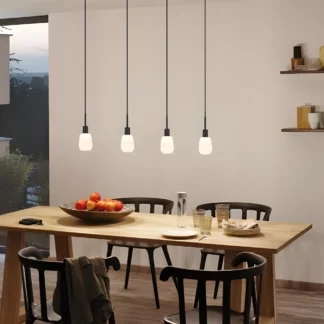 Zawieszenie DecoSystem - czarne, E14, system szynowy URail