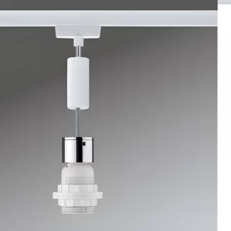 Zawieszenie do lamp szynowych - biały/chrom, URail 2Easy