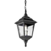 Lampa wisząca Kerry  - kolor transparentny, Czarny - KERRY CHAIN