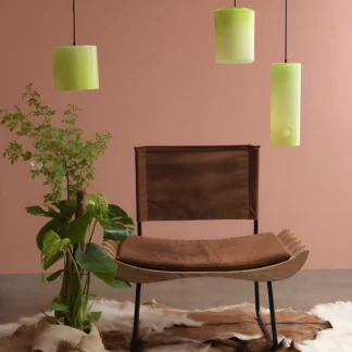 Lampa wisząca Neo - kolor transparentny, żółty - LGH0411