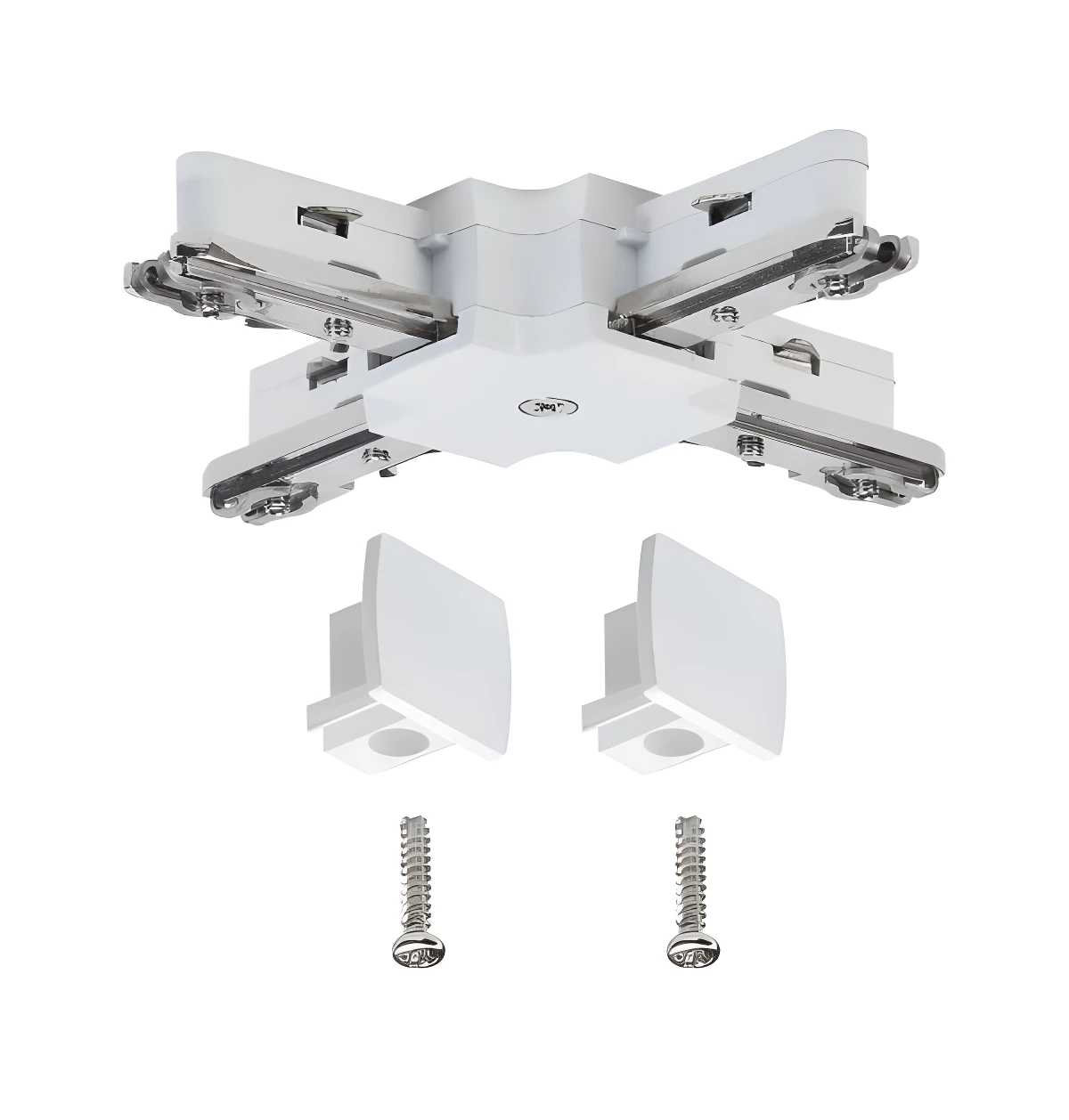 Złącze URail - X-connector, białe, system szynowy