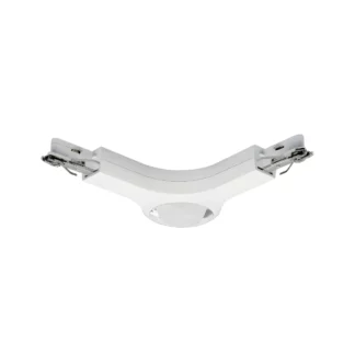 Złączka URail - L-connector, biała, system szynowy