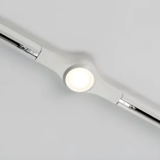 Złączka URail - liniowa, biała, system szynowy