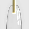 Lampa wisząca Modena LED - złota do salonu i kuchni
