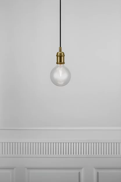 Lampa wisząca Avra - kolor mosiądz - 84800025