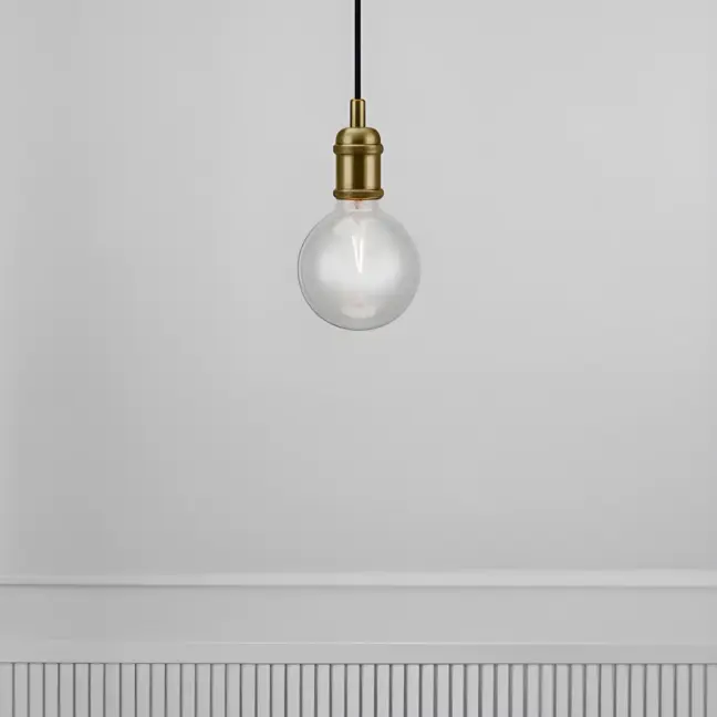 Lampa wisząca Avra - kolor mosiądz - 84800025