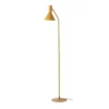 Żółta lampa podłogowa Lyss - salon i sypialnia