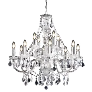 Żyrandol Clarence - 308-8-4CL