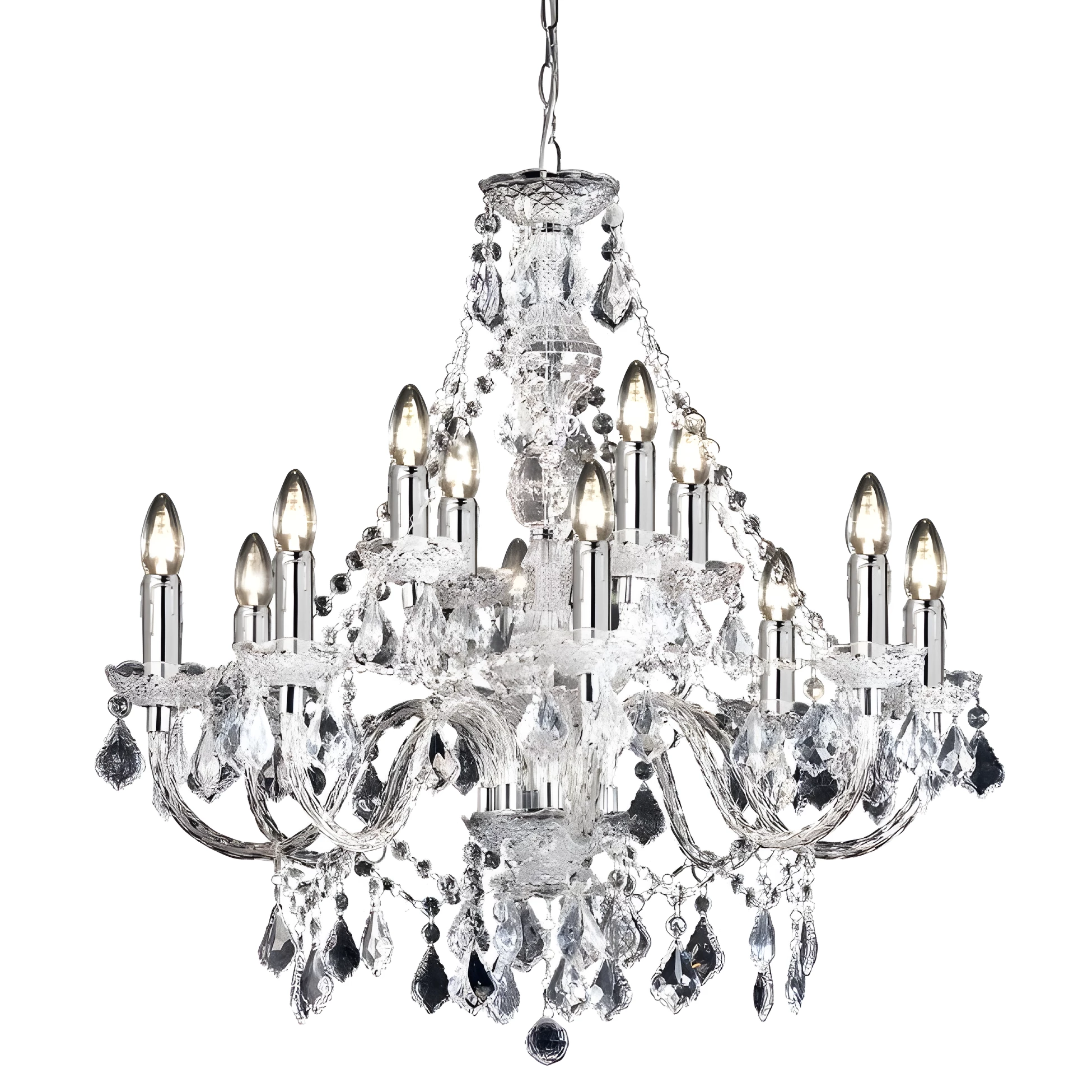 Żyrandol Clarence - 308-8-4CL