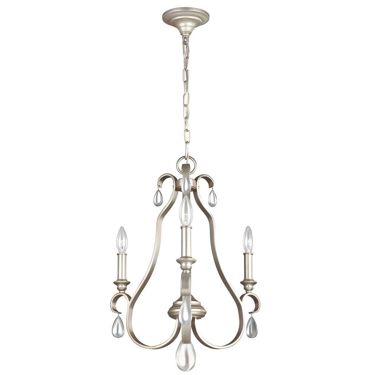 Żyrandol DeWitt - kolor srebrny - FE/DEWITT3