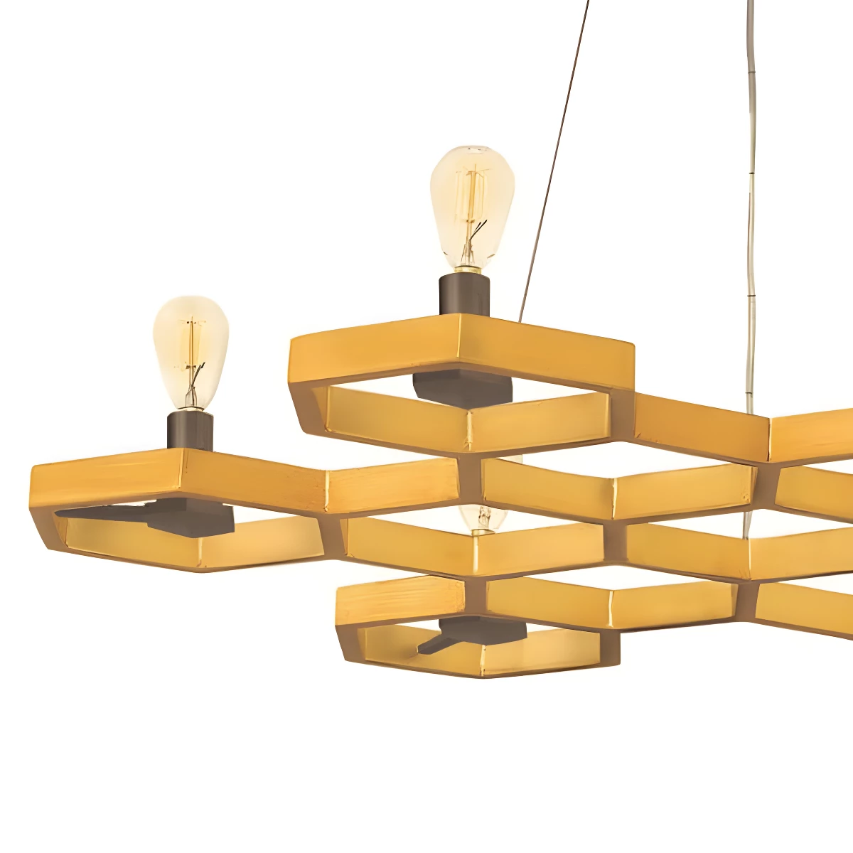 Żyrandol Moxi - kolor złoty - HK/MOXIE6/C SSG