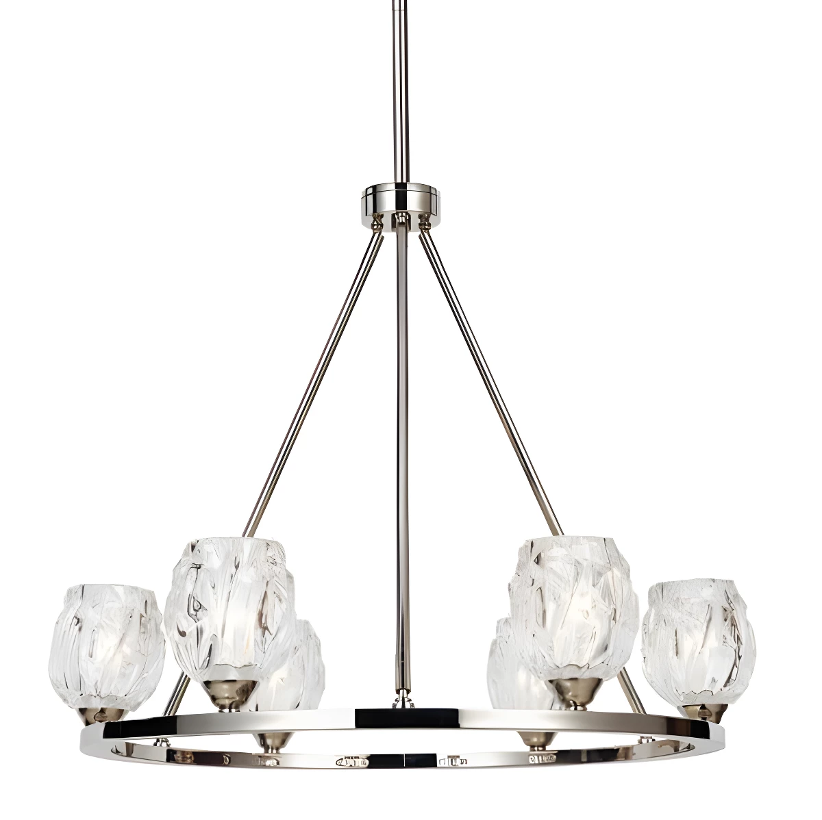 Żyrandol Rubin - kolor srebrny - FE/RUBIN6