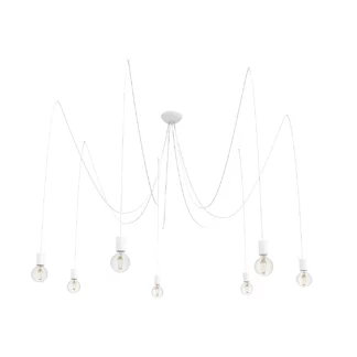 Żyrandol Spider - kolor biały - 9743