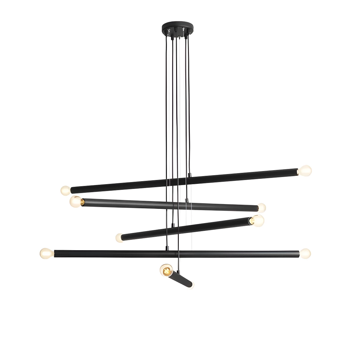 Żyrandol Tubo do nowoczesnego biura