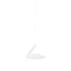 Ruchoma lampa sufitowa LED Eclipto w kolorze białym, płaska, 14W