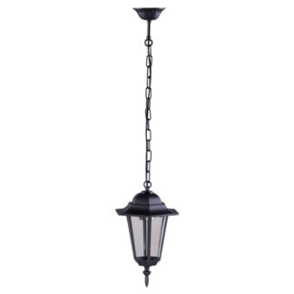 Lampa wisząca ogrodowa czarna Standard IP44 E27
