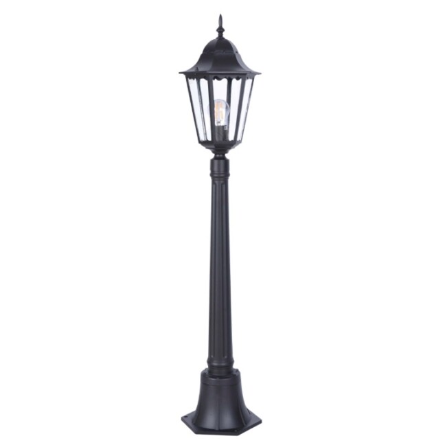 Słupek ogrodowy Lozana 114 cm czarny IP44 E27