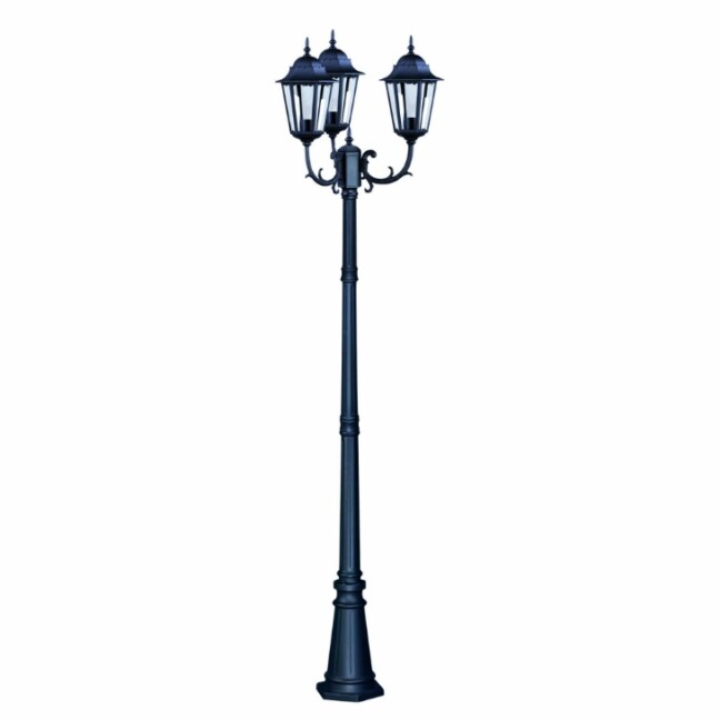 Latarnia ogrodowa Lozana z trzema punktami E27 – 243 cm IP44
