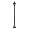 Lampa ogrodowa czarna 230 cm IP44 E27 – model Standard
