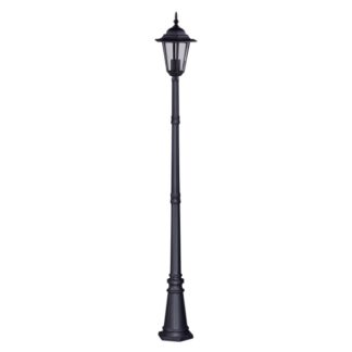 Lampa ogrodowa czarna 230 cm IP44 E27 – model Standard
