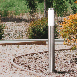 Lampa ogrodowa Anica 65 cm ze stali nierdzewnej IP44