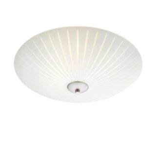 Plafon sufitowy Cut Ø43 cm biały – 3xE14