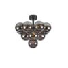 Lampa sufitowa Merlot z 13 dymionymi kulami G9
