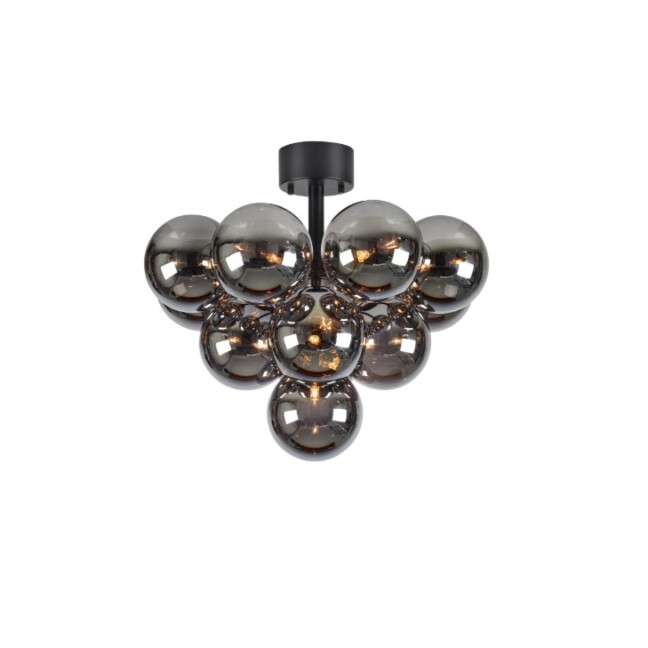 Lampa sufitowa Merlot z 13 dymionymi kulami G9