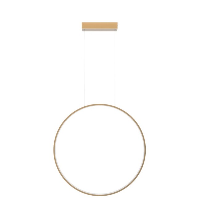 Lampa wisząca LED Mirror S złota z regulacją barwy IP44