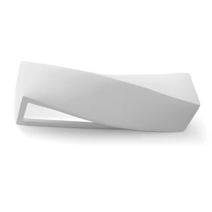 Ceramiczny kinkiet Sigma w kolorze białym