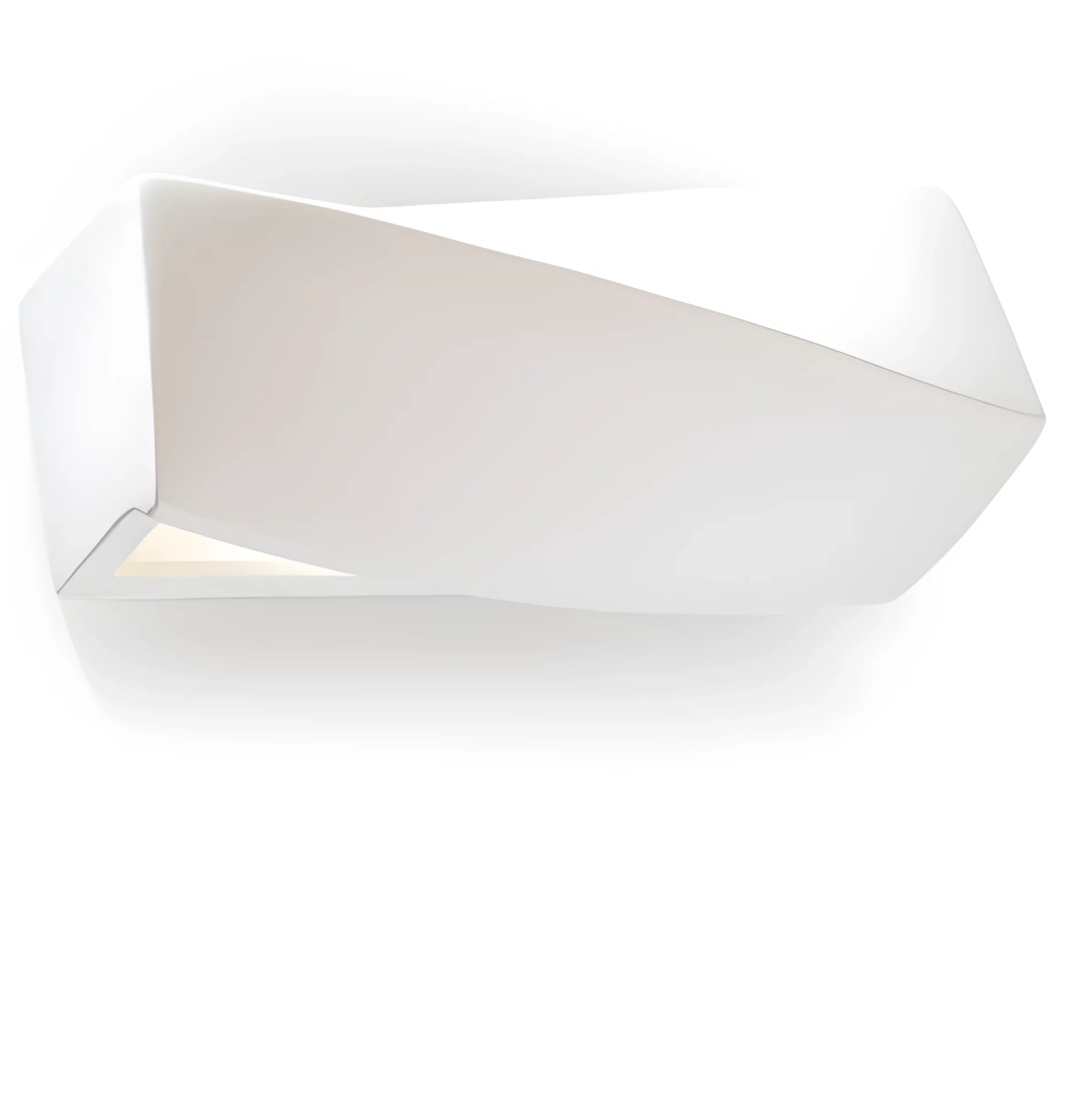 Ceramiczny kinkiet Sigma Mini w białym kolorze